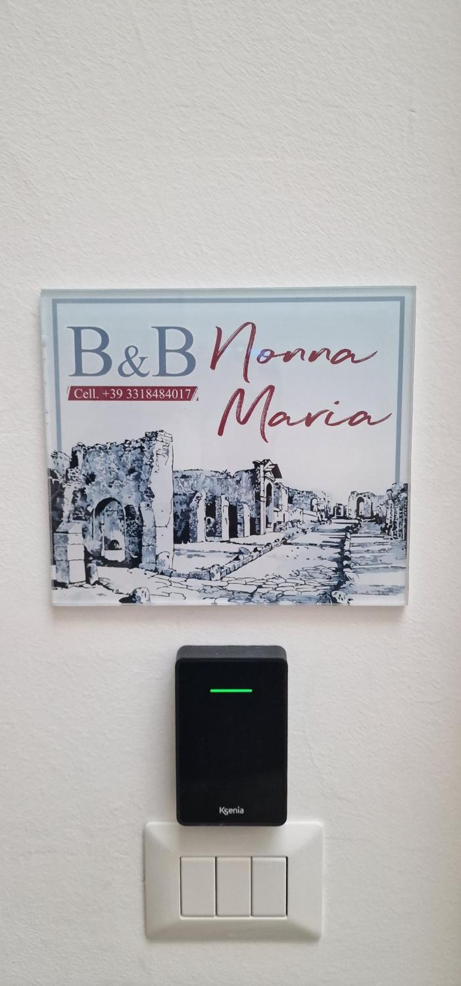 B&B Nonna Maria Pompeji Eksteriør billede